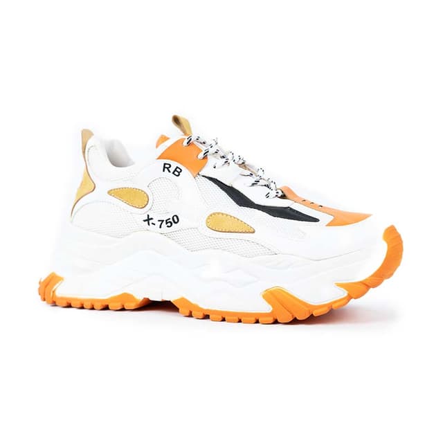 EXC-750 Blanco/Naranja