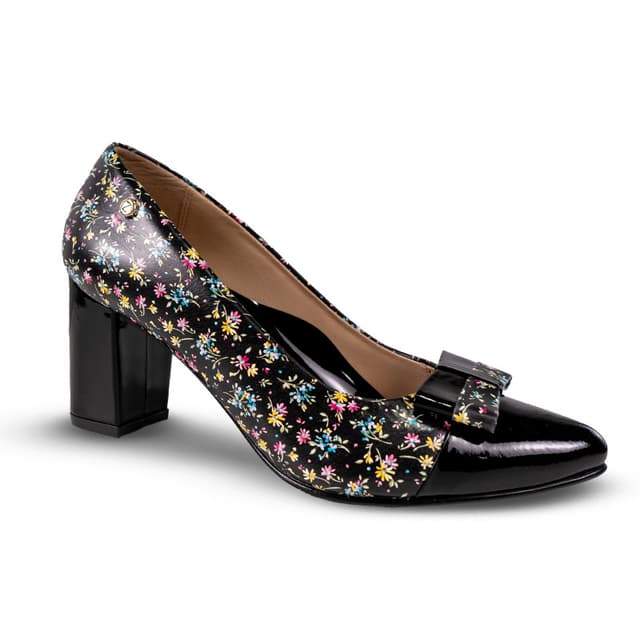 AV24-40 Negro Floreado